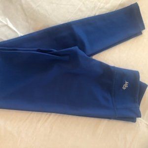 Mika Blue Mid Rise Leggings - Size Small **NWOT
